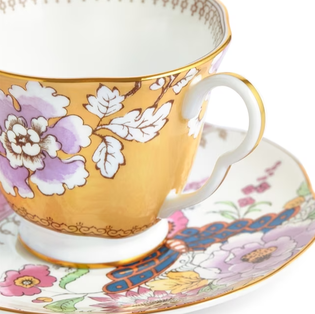 Butterfly Bloom Bouquet set ceasca si farfurie ceai [3]