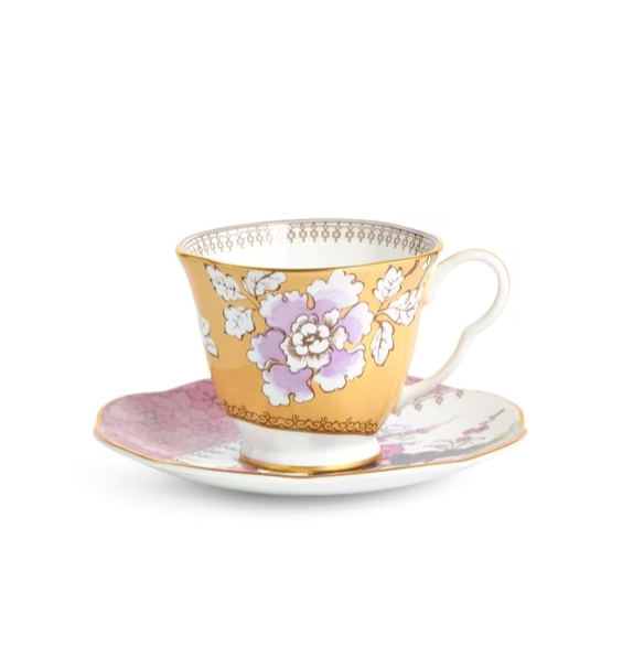 Butterfly Bloom Bouquet set ceasca si farfurie ceai [2]