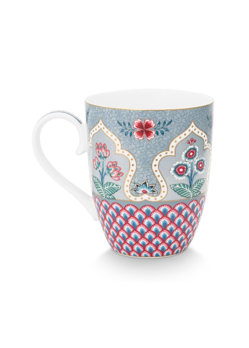 Cana 350 ml FlowerFestivalBlue [2]