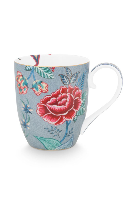 Cana 450 ml FlowerFestivalBlue [2]