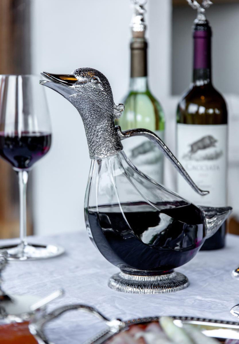 Carafa vin argintata rata [3]