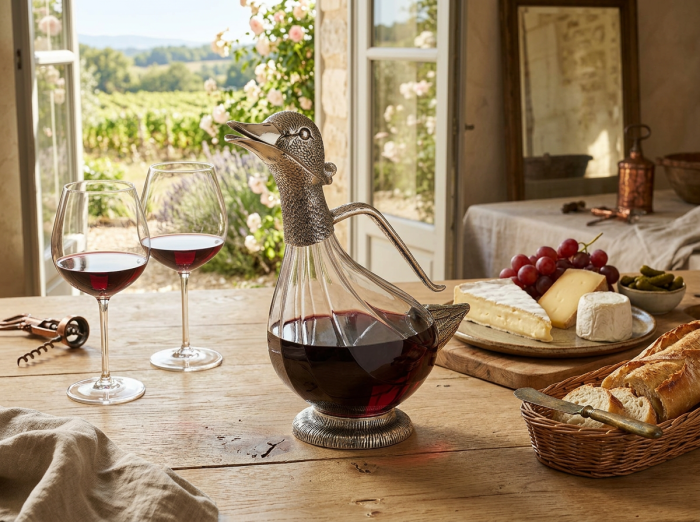 Carafa vin argintata rata [4]