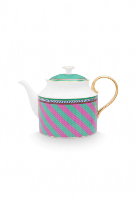 Ceainic portelan 1,8l Chique Stripes [6]