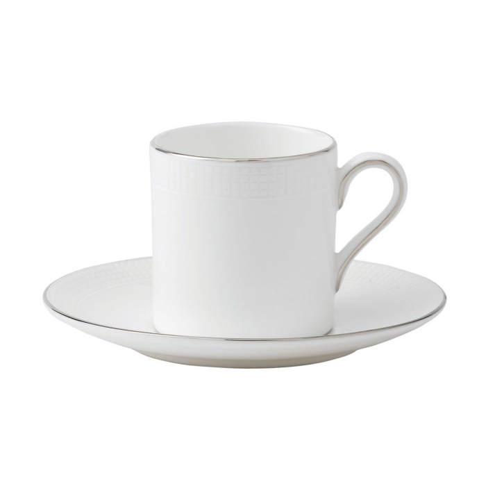 Farfurie ceasca cafea Blanc sur Blanc [2]