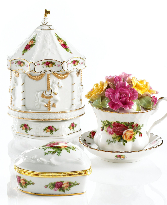 Ceasca cu farfurie ceai/cafea Old Country Roses [5]