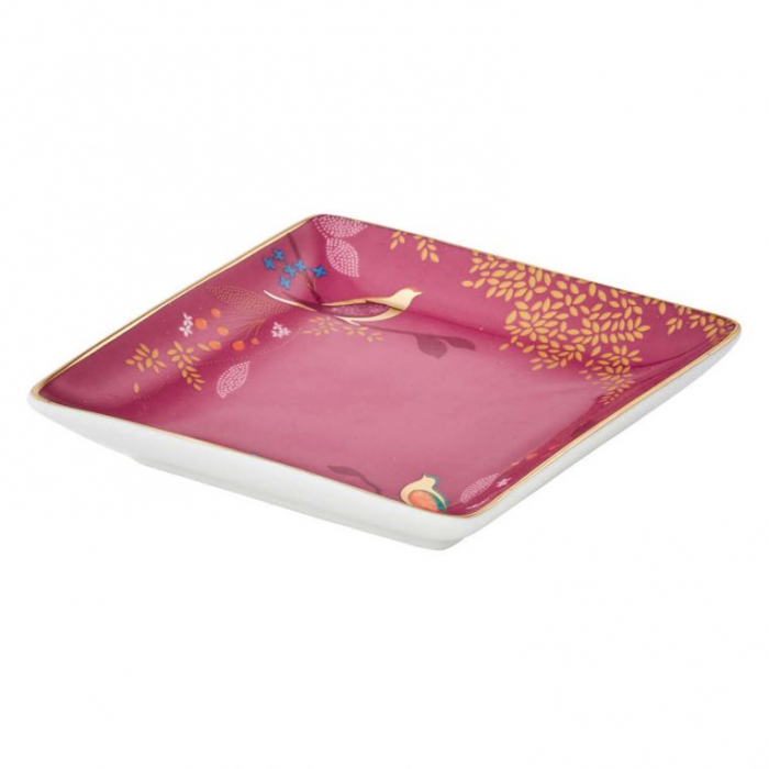 Chelsea set 3 tavite patrate asortate (roz, verde, maro) [6]