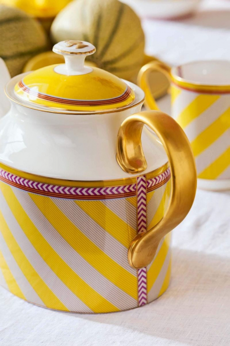 Chique Stripes galben ceainic [2]