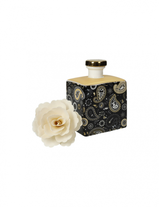 Difuzor parfum portelan cu floare Nero [2]