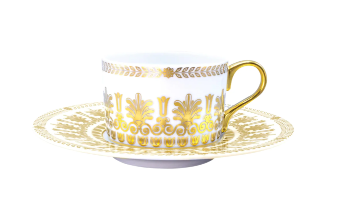 Empire Gold ceasca si farfurie ceai [2]