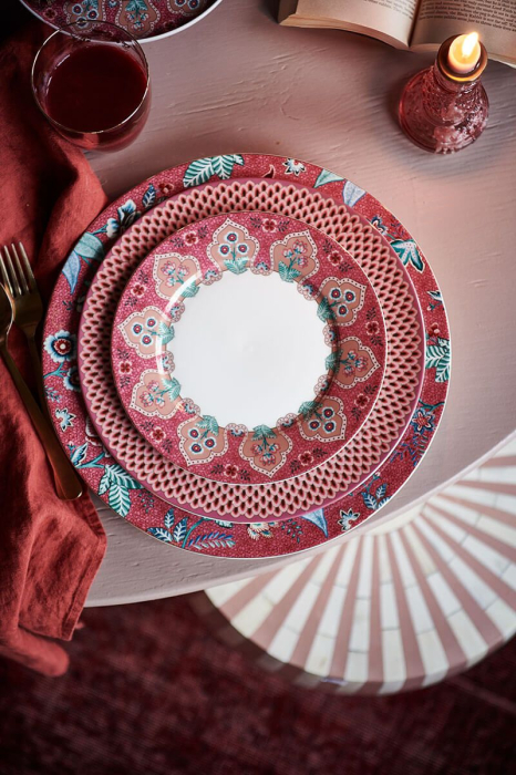 Farfurie 32 cm FestivalFlowerRed [5]