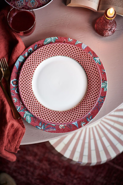 Farfurie cina 26.5 cm FestivalFlowerRed [3]