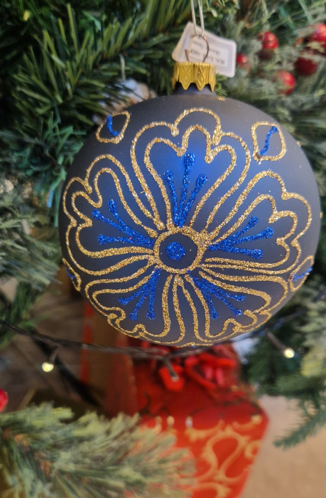 Glob flower mov/albastru [2]