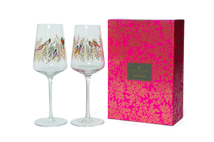 Gold Leaf set 2 pahare vin [5]