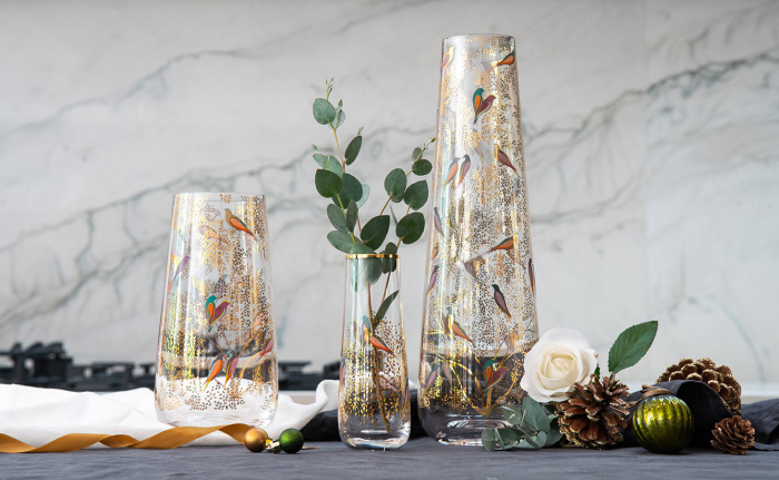 Gold Leaf vaza inalta [2]