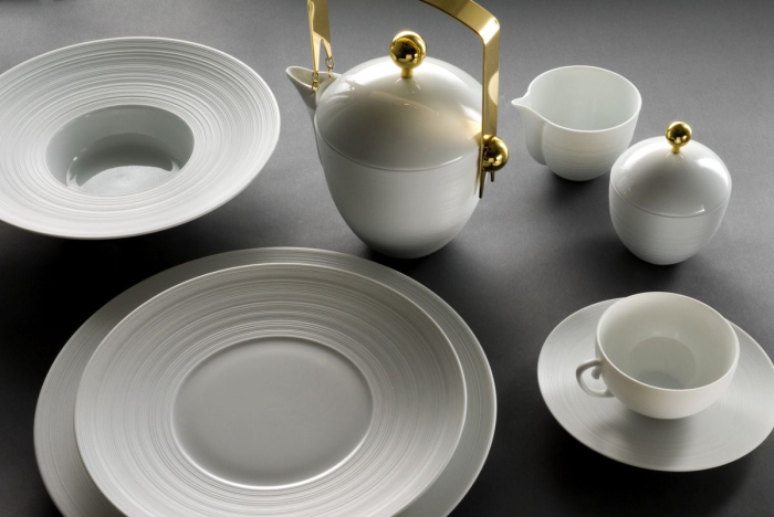 Hemisphere Satine White farfurie prezentare [3]