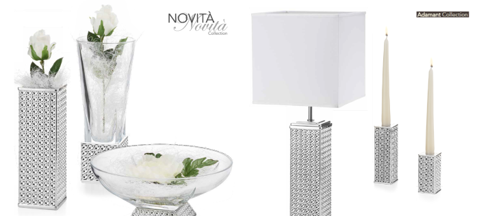 Lampa argintata H63 cm Adamant [3]