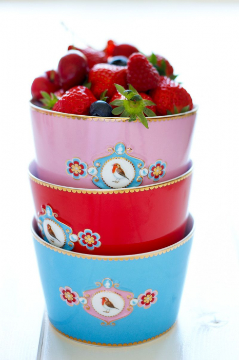 Love Birds Red bol 15 cm [2]