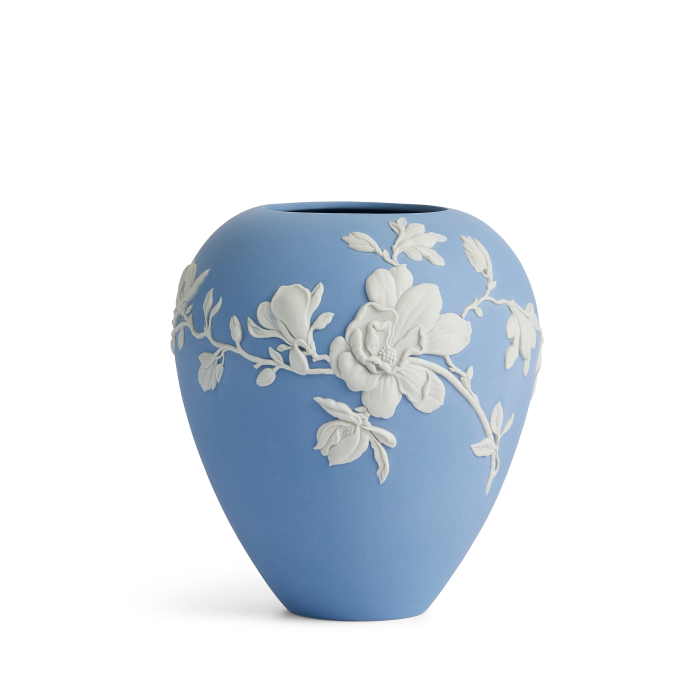 Magnolia Blossom 18cm Vaza portelan jasper blue [4]