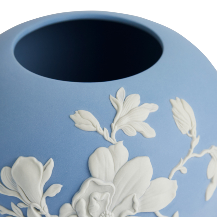 Magnolia Blossom 18cm Vaza portelan jasper blue [2]