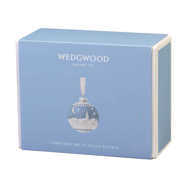 Ornament Craciun W "Christmas Sky at Night" glob [2]
