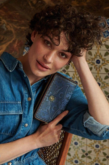 Portofel Kyoto albastru denim [5]