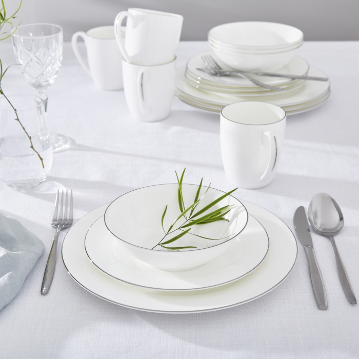 Serendipity Platinum sosiera cu farfurie suport [3]