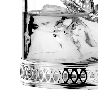Set 6 pahare cristal mici pentru vodka Chinelli [4]