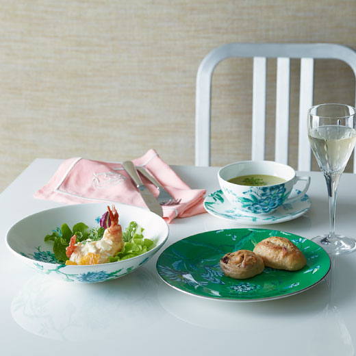 Set masa din portelan bone china Wedgwood colectia Chinoiserie Green – pentru 6 persoane [5]