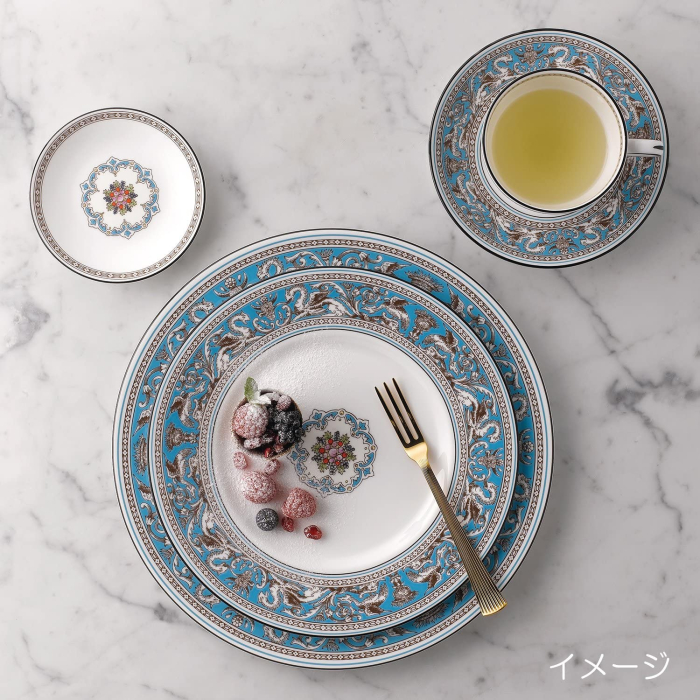 Set masa din portelan bone china Wedgwood colectia Florentine Turquoise – pentru 6 persoane [5]