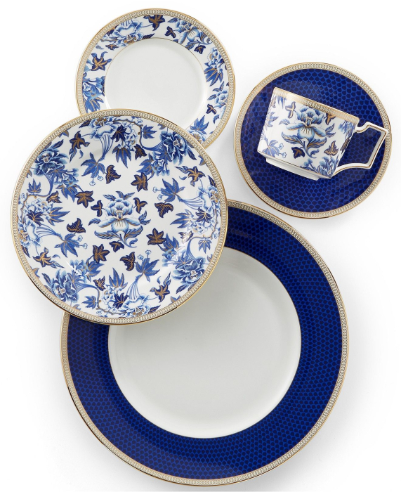 Set ceai din portelan bone china Wedgwood colectia Hibiscus – pentru 6 persoane [4]