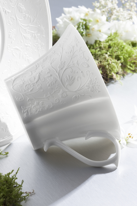 Set ceai din portelan de Limoges colectia Swan – pentru 6 persoane [4]