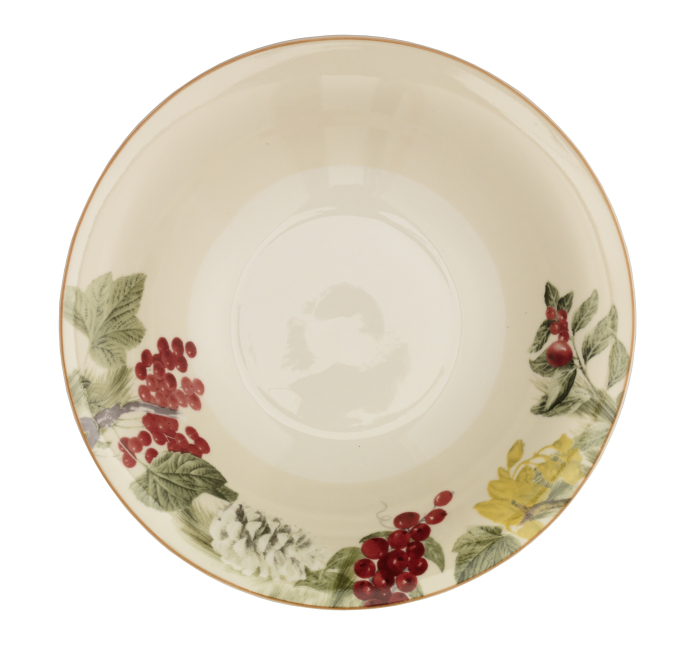 Set masa 6 persoane/18 piese portelan colectia Sottobosco Craciun [10]