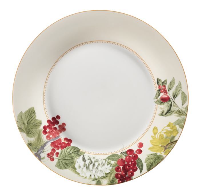 Set masa 6 persoane/18 piese portelan colectia Sottobosco Craciun [7]