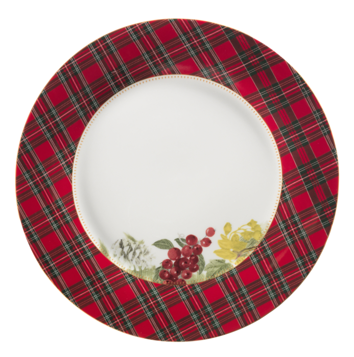 Set masa 6 persoane/18 piese portelan colectia Sottobosco Craciun [6]