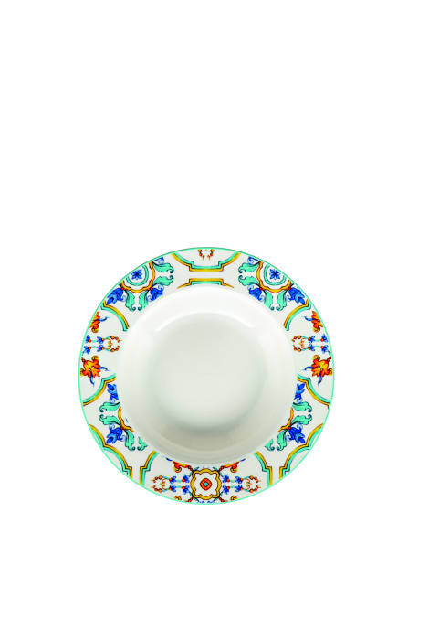 Set masa 6 persoane/18 piese portelan Medicea( 6 farfurii desert, 6 farfurii supa, 6 farfurii fel principal) [5]
