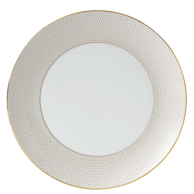 Set masa portelan Wedgwood, colectia Arris White & Gold, ptr 6 persoane, 24 piese [12]