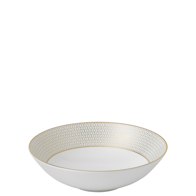 Set masa portelan Wedgwood, colectia Arris White & Gold, ptr 6 persoane, 24 piese [10]