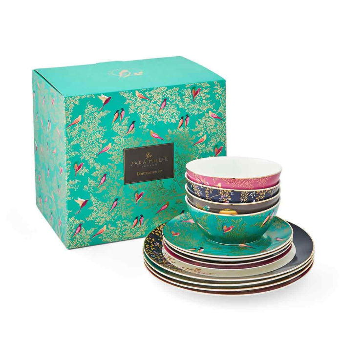 Set portelan 12 piese colectia Chelsea (4 farfurii 28 cm, 4 farfuri 20 cm si 4 boluri supa 15 cm) [2]