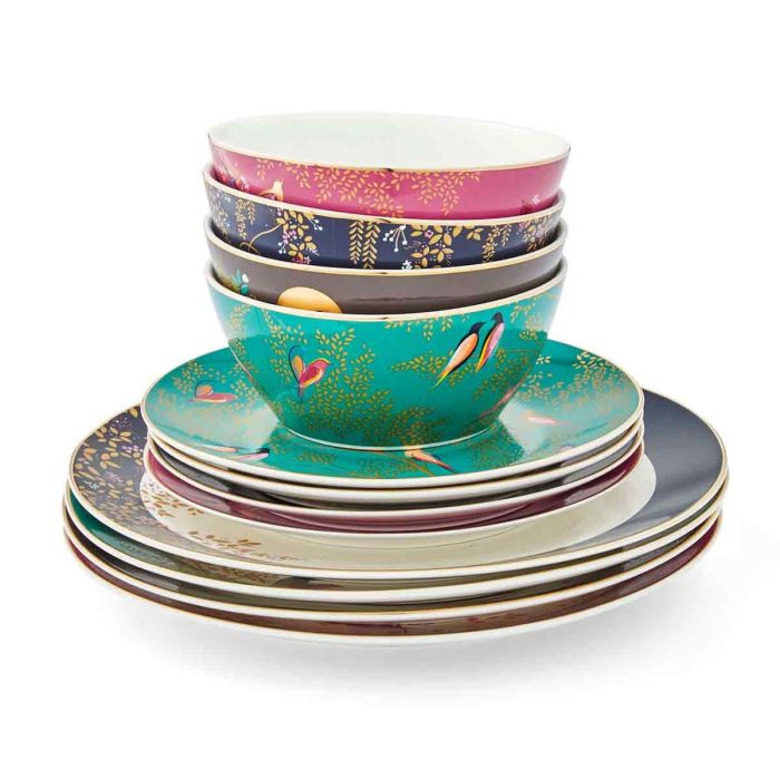 Set portelan 12 piese colectia Chelsea (4 farfurii 28 cm, 4 farfuri 20 cm si 4 boluri supa 15 cm) [3]