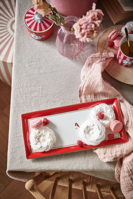 Tava pentru tort Love Birds 33,3x15,5 cm [3]