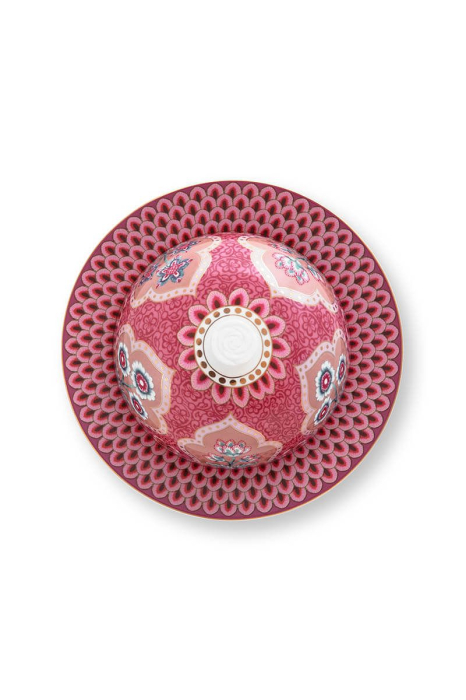 Untiera cu capac FestivalFlowerRed [2]