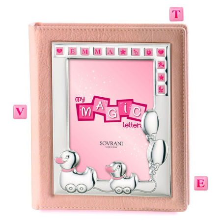 COPII - Album amintiri cu rama foto ptr fetita cu ratuste sticker