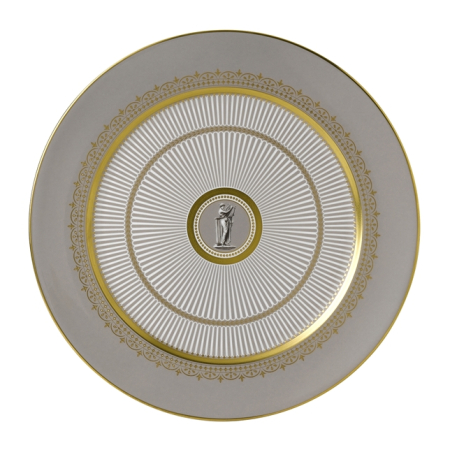 ANTHEMION GREY - Anthemion Grey platou rotund