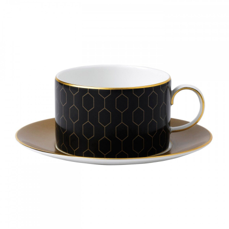 COLECȚII - Arris ceasca cu farfurie ceai/cafea Honeycomb