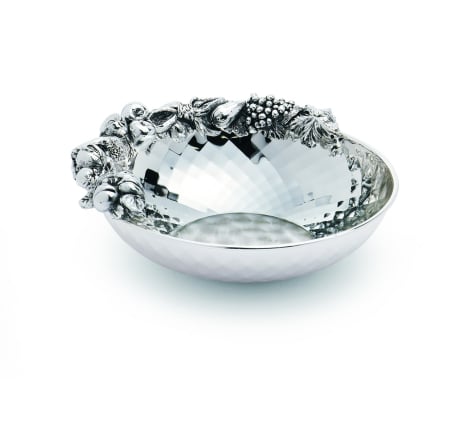 NAȘI - Bol argintat Diamante Mausy Ø 22cm