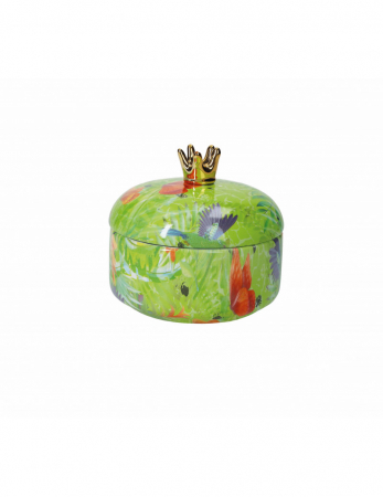 OCAZII - Bomboniera cu capac portelan Humming Bird