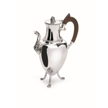 ACCESORII PENTRU BAUTURI - Ceainic Antique argintat cu maner lemn