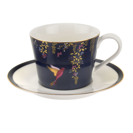 SET CEAI &AMP; DESERT - Chelsea ceasca ceai cu farfurie Navy