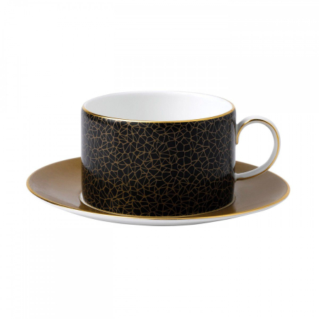 COLECȚII - Ceasca cu farfurie ceai/cafea Crackle ARRIS