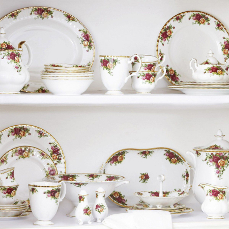 Ceasca cu farfurie ceai/cafea Old Country Roses [2]